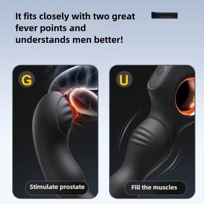 3-in-1 Vibrating G-Spot & Clitoral Stimulator – Anal Plug & Prostate Massager for Men & Women - Image 5