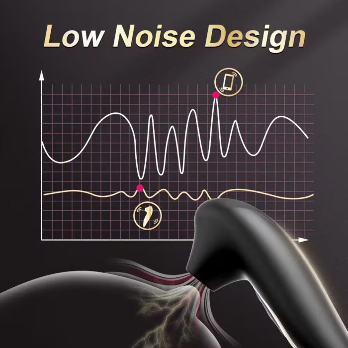 Powerful Clitoral Suction Vibrator – Oral Simulator & Nipple Sucker for Women - Image 4