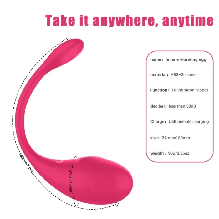 Wearable Bluetooth G-Spot Vibrator with App Control – Clitoral Panty Vibrator for Women - Image 6