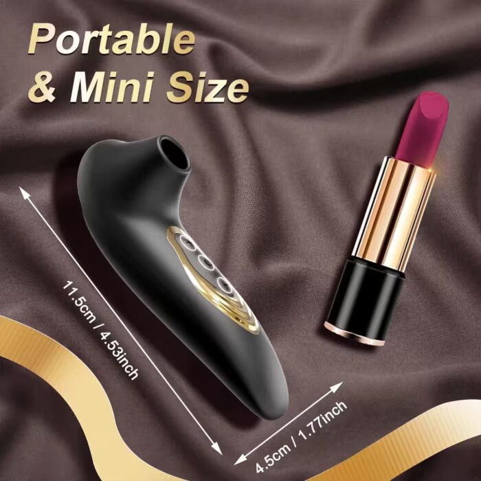 Powerful Clitoral Suction Vibrator – Oral Simulator & Nipple Sucker for Women - Image 6
