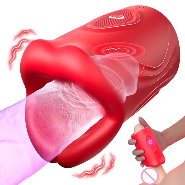 Glans training vibrator for men with nine vibration modes