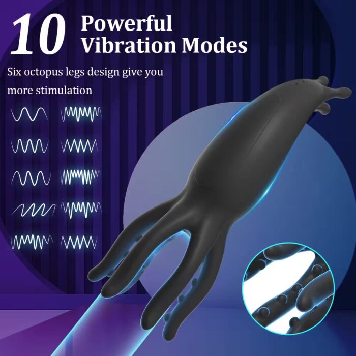 Glans Stimulator Vibrator – Endurance Training & Delay Massager for Men - Image 2