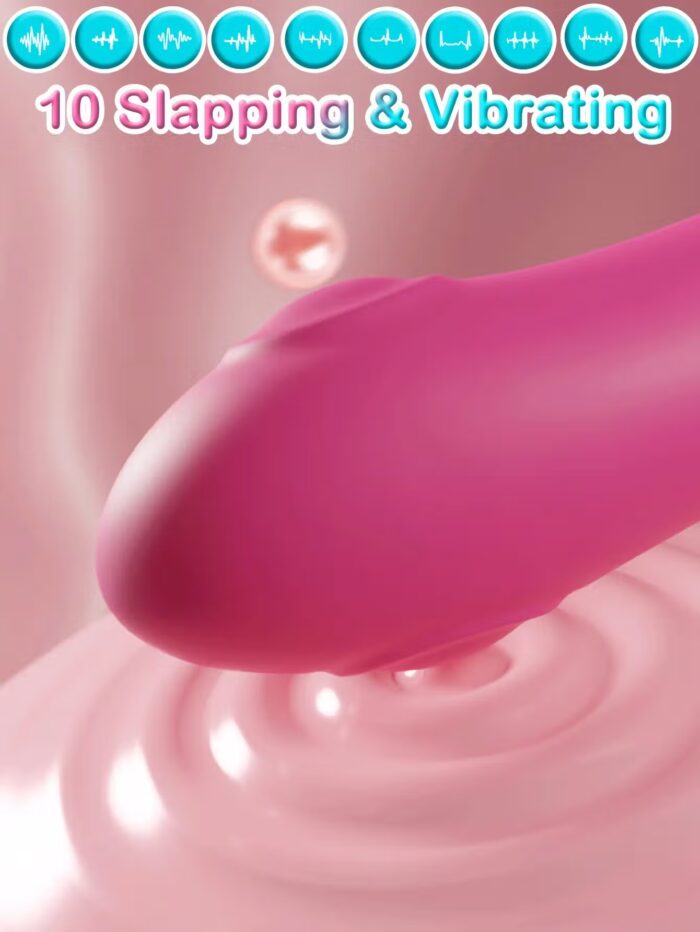G-Spot Tapping Dildo Vibrator – Clitoral & Vaginal Massager for Women – Image 2