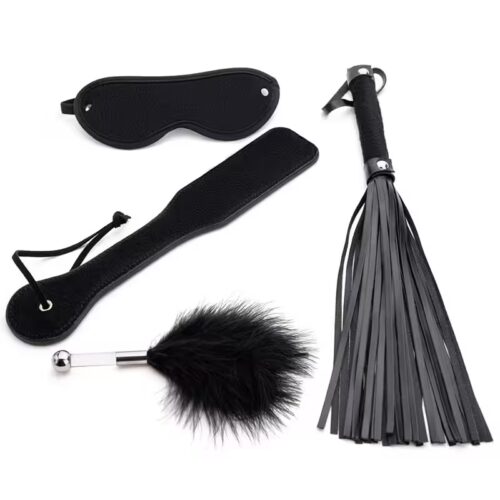 Beginner BDSM kit with whip