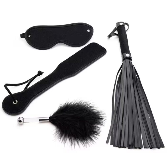Beginner BDSM kit with whip