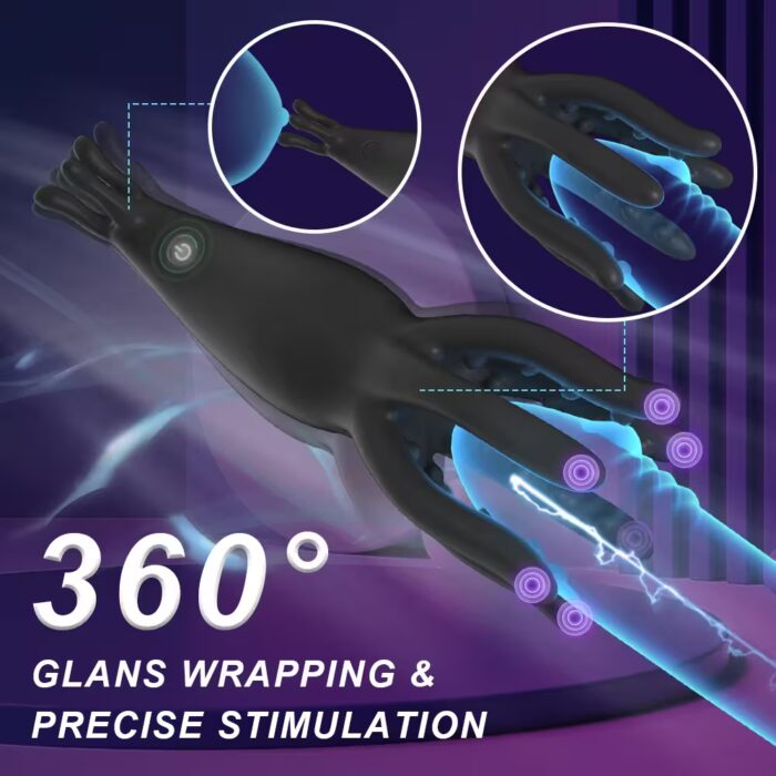 Glans Stimulator Vibrator – Endurance Training & Delay Massager for Men - Image 4