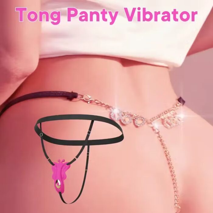 App-Controlled T-String Panty Vibrator – Wearable Clitoral Suction & Vibration Stimulator - Image 4