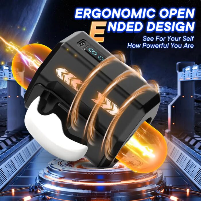 Automatic Telescopic Male Masturbator – Open-Ended Pocket Pussy Stroker for Men – Image 4