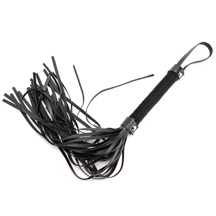 4Pcs Bondage Set – BDSM Kit with Eye Mask, Whip, Spanking Paddle & Feather Tickler - Image 3