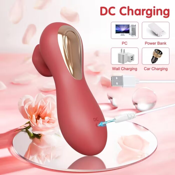 App-Controlled Clit Sucker Vibrator – Interactive Suction Toy for Women & Couples - Image 4