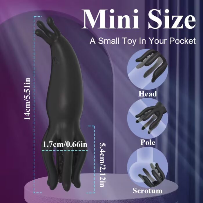 Glans Stimulator Vibrator – Endurance Training & Delay Massager for Men - Image 5