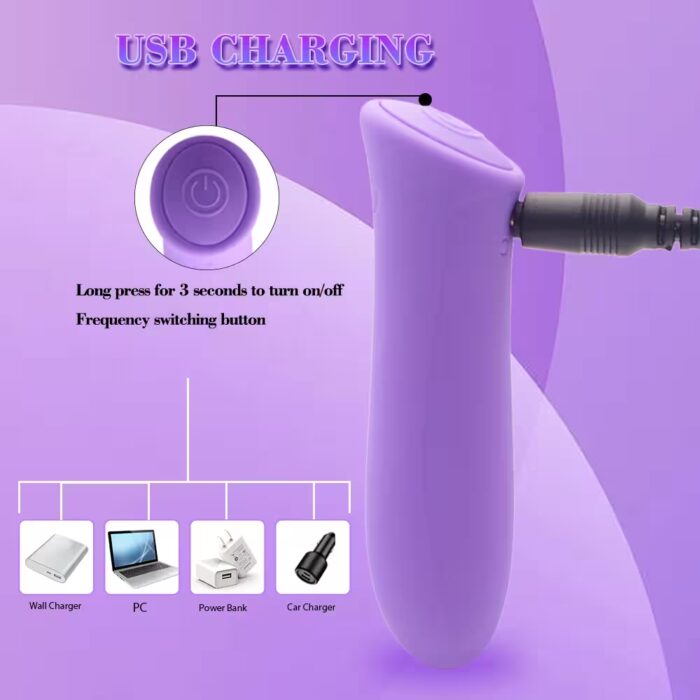 Mini Bullet Vibrator for Women – Pocket-Sized G-Spot & Clitoral Massager - Image 3