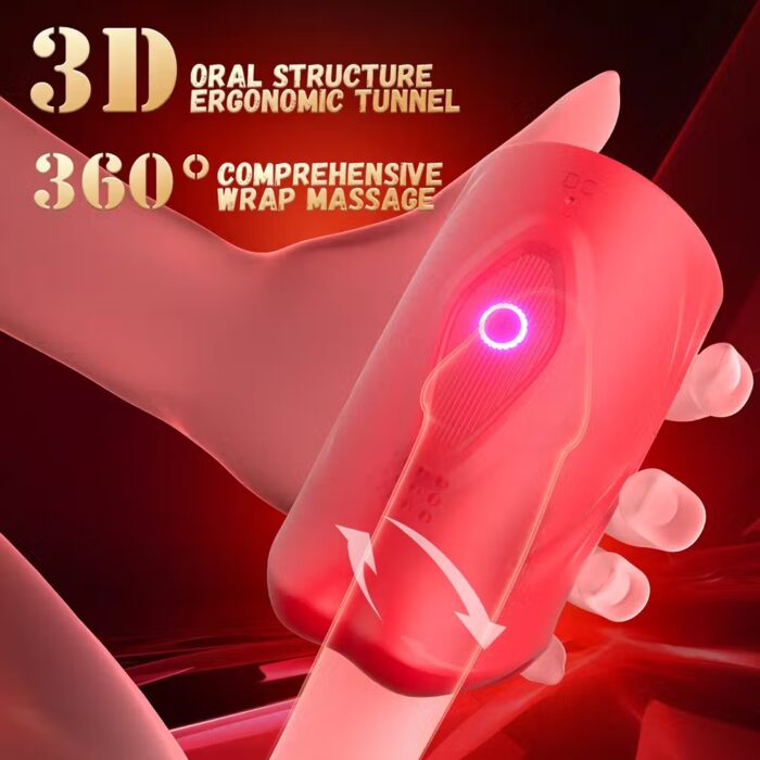 Glans Training Vibrator – 9-Mode Penis Delay & Massage Exerciser for Men - Image 5