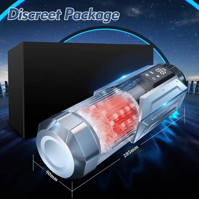 2025 Automatic Male Masturbator – 7 Thrusting & Rotating Modes with LCD Display & Suction Cup - Image 6