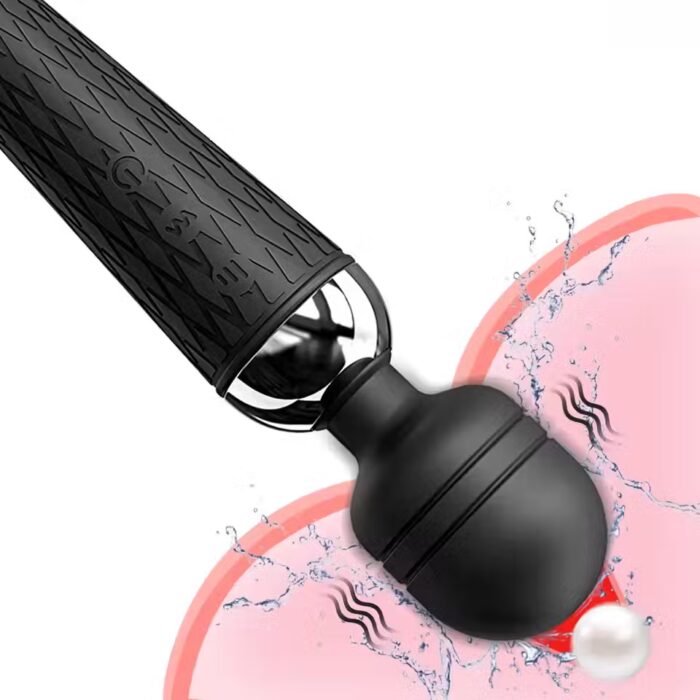 10-Mode AV Wand Vibrator – Clitoral & Nipple Massager for Women - Image 2