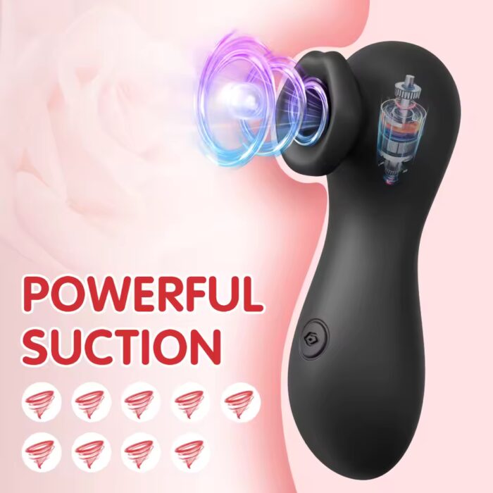 9-Mode Clitoral Sucker Vibrator – Air Pulse Stimulator for Women’s Clit & Nipples - Image 2