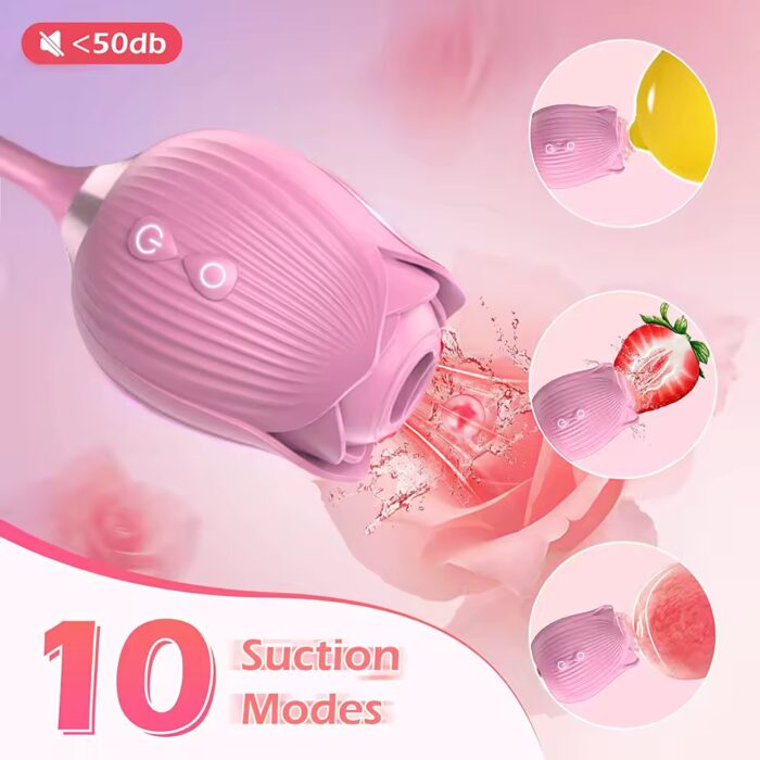 Finger Wiggle Clit Sucker & G-Spot Vibrator – Dual-Action Stimulator for Women - Image 2