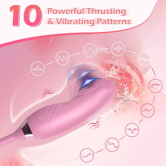 Finger Wiggle Clit Sucker & G-Spot Vibrator – Dual-Action Stimulator for Women - Image 3