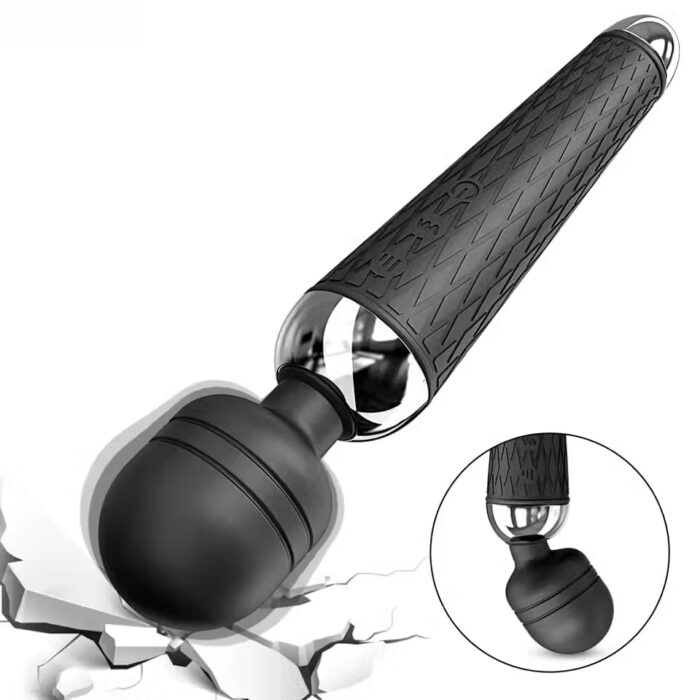 10-Mode AV Wand Vibrator – Clitoral & Nipple Massager for Women - Image 3
