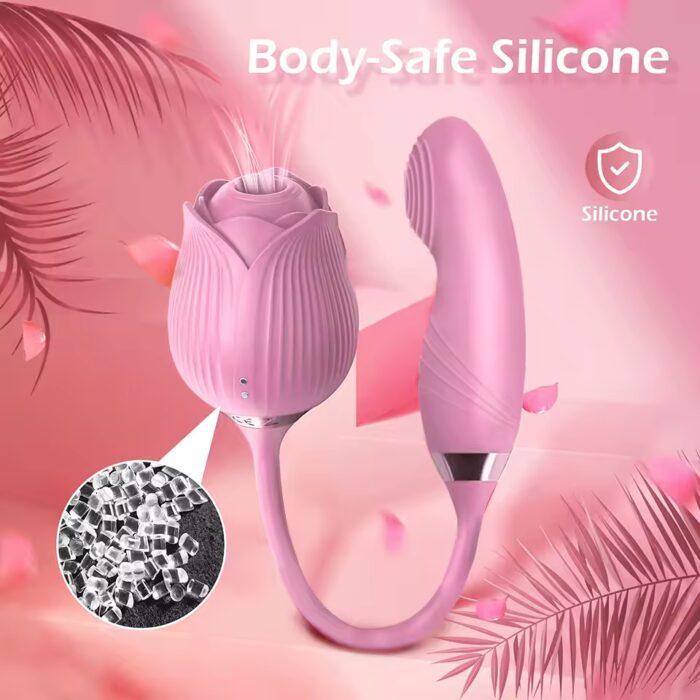 Finger Wiggle Clit Sucker & G-Spot Vibrator – Dual-Action Stimulator for Women - Image 4