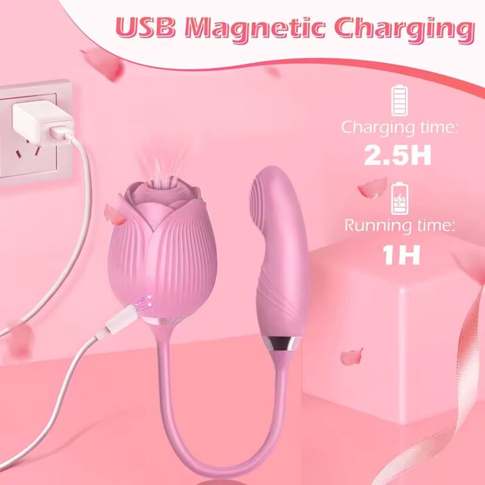 Finger Wiggle Clit Sucker & G-Spot Vibrator – Dual-Action Stimulator for Women - Image 5