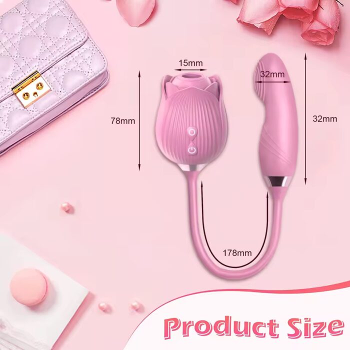 Finger Wiggle Clit Sucker & G-Spot Vibrator – Dual-Action Stimulator for Women - Image 6