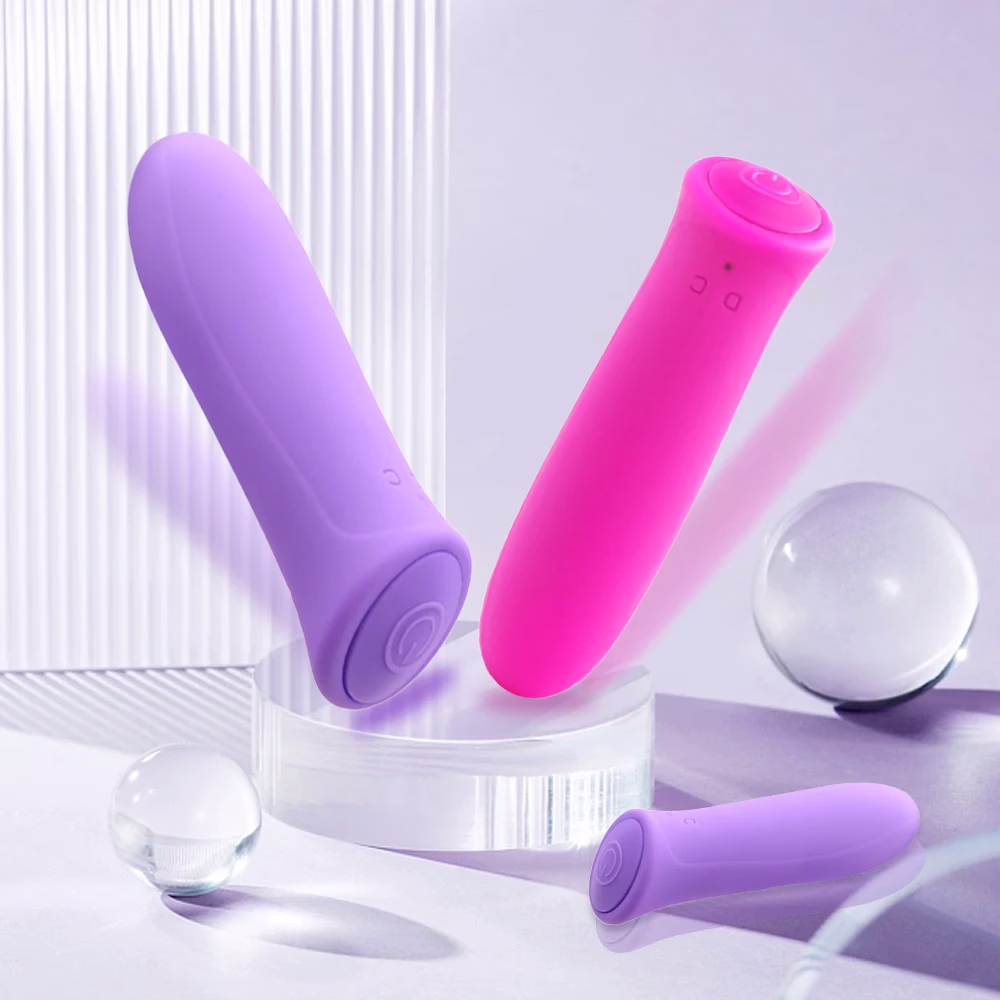 AmourToy's mini bullet vibrator - compact yet powerful clitoral and G-spot stimulator
