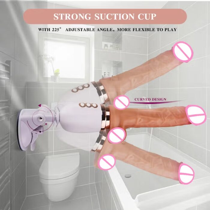 Adult Thrusting Telescopic Dildo Machine – G-Spot Vagina Massager Vibrator for Women – Image 4