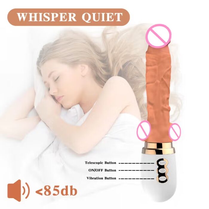 Adult Thrusting Telescopic Dildo Machine – G-Spot Vagina Massager Vibrator for Women – Image 5