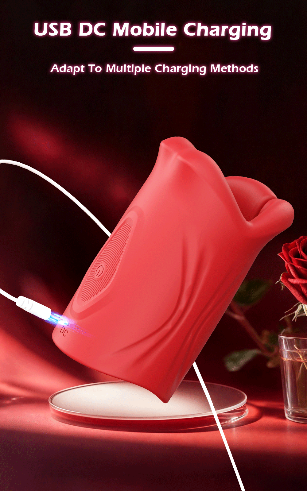 Penis Delay Trainer Vibrator for Men — 9-Mode Glans Stimulator for Stamina & Ejaculatory Control | 130-Min Battery | Waterproof | Magnetic USB Charge – AmourToy