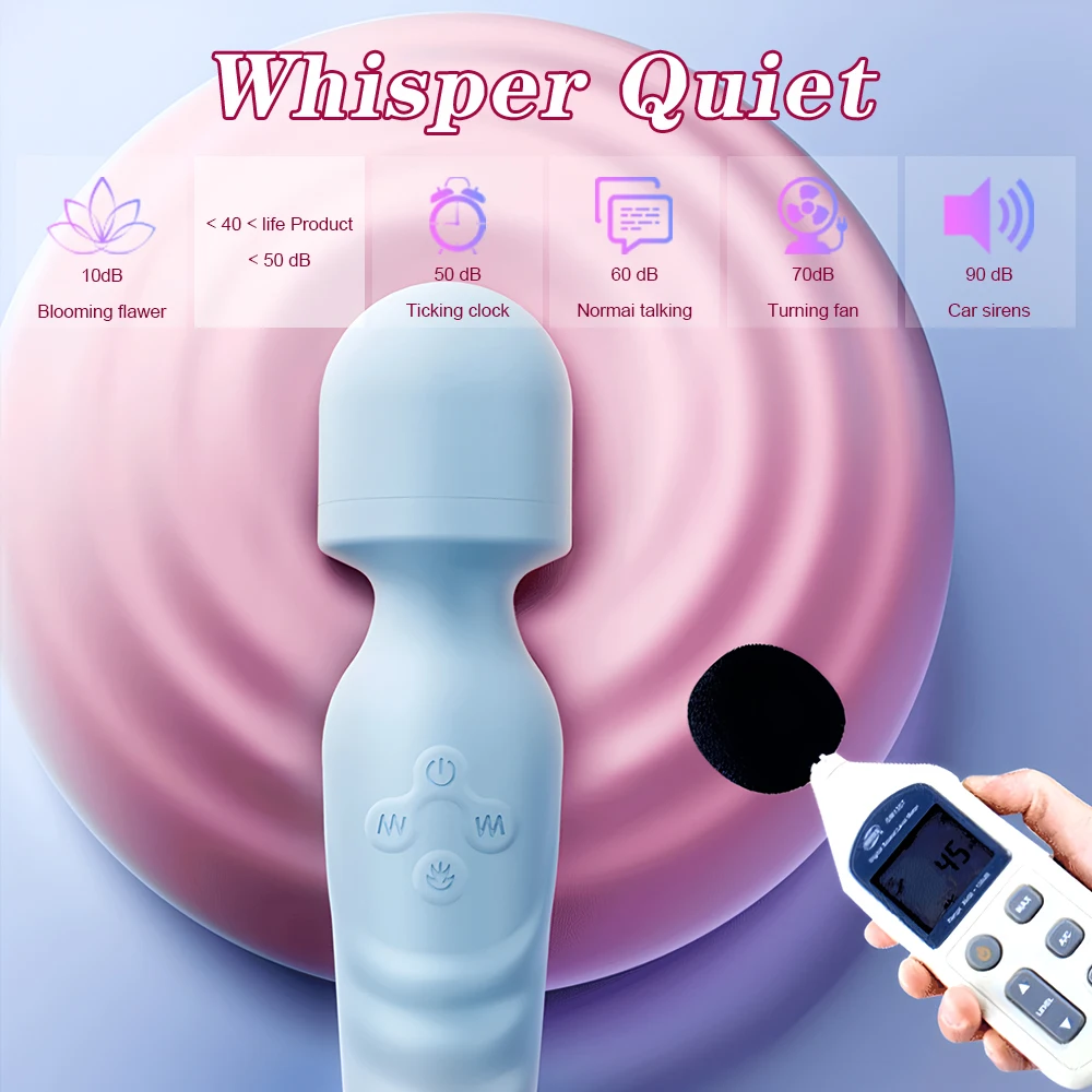 Powerful AV Magic Wand Vibrator – G Spot & Clitoral Stimulator for Women Powerful AV Magic Wand Vibrator – G Spot & Clitoral Stimulator for Women – AmourToy