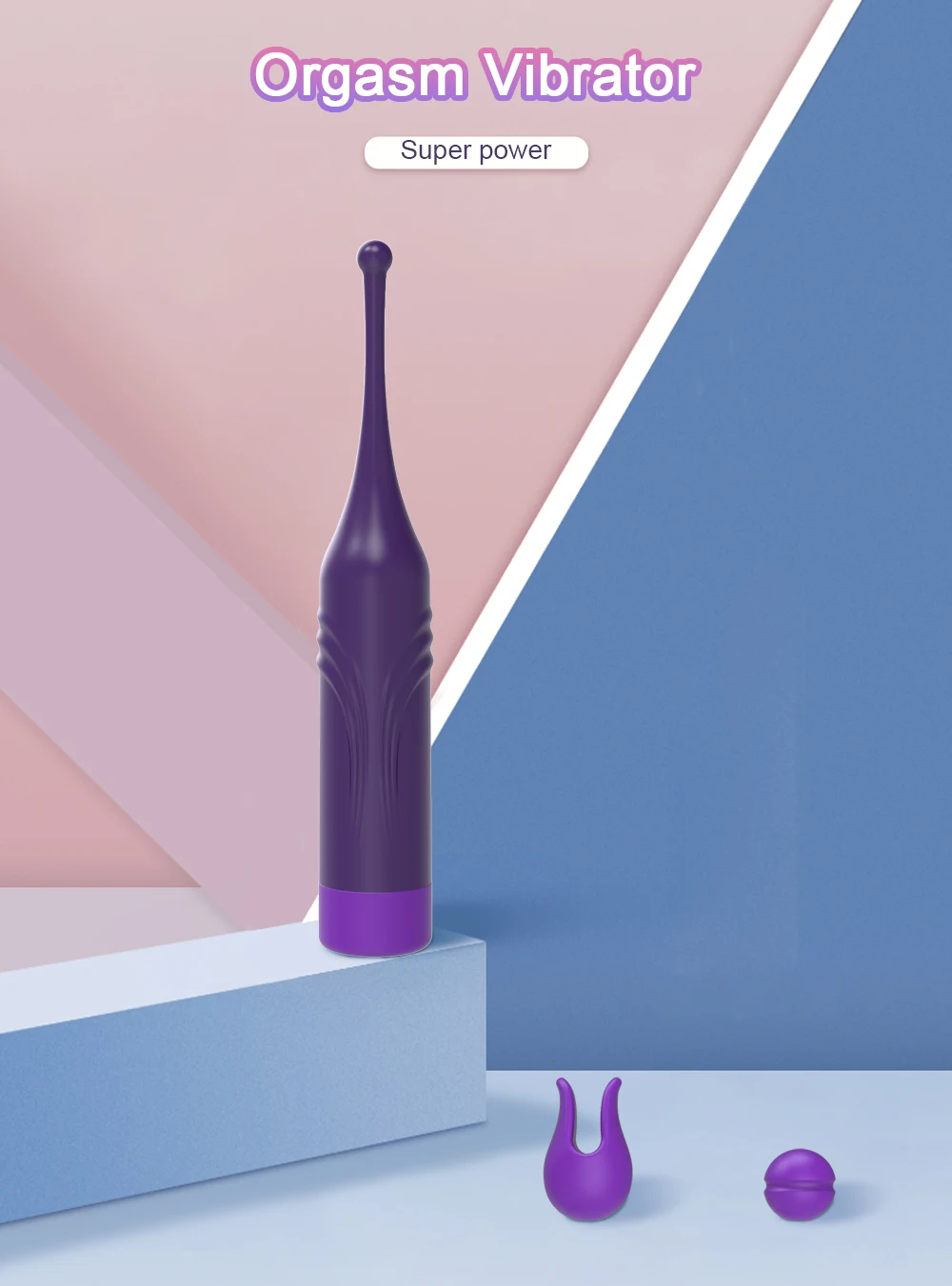 Multi-Zone Vibrator for Women — Clitoris, G-Spot, Nipple & Anal Stimulator | Powerful Deep Motor for Quick Orgasm | Body-Safe Silicone | AmourToy – AmourToy