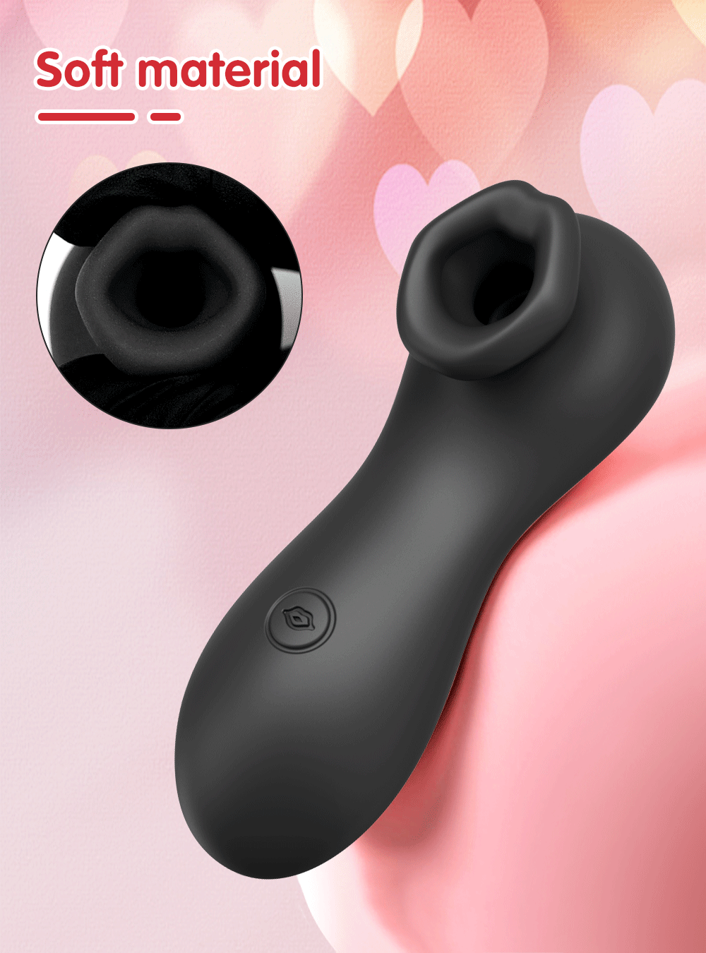 Clit Sucker Vibrator for Women — 9-Mode Air Pulse Clitoris & Nipple Stimulator | No Direct Contact Vacuum Suction | Compact Waterproof USB Rechargeable – AmourToy