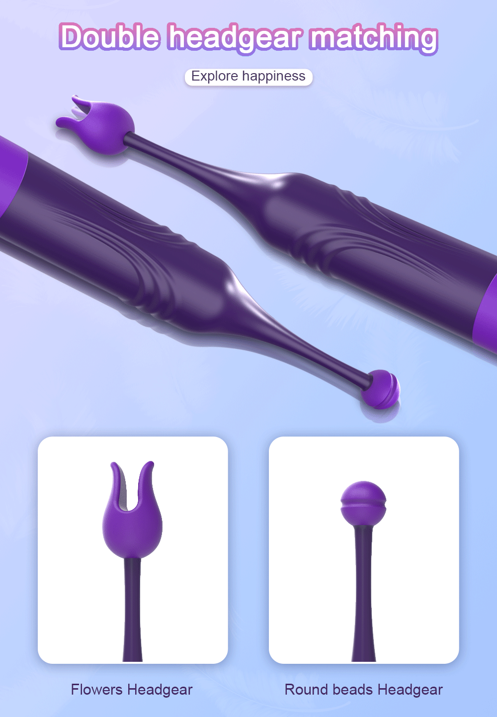 Multi-Zone Vibrator for Women — Clitoris, G-Spot, Nipple & Anal Stimulator | Powerful Deep Motor for Quick Orgasm | Body-Safe Silicone | AmourToy – AmourToy