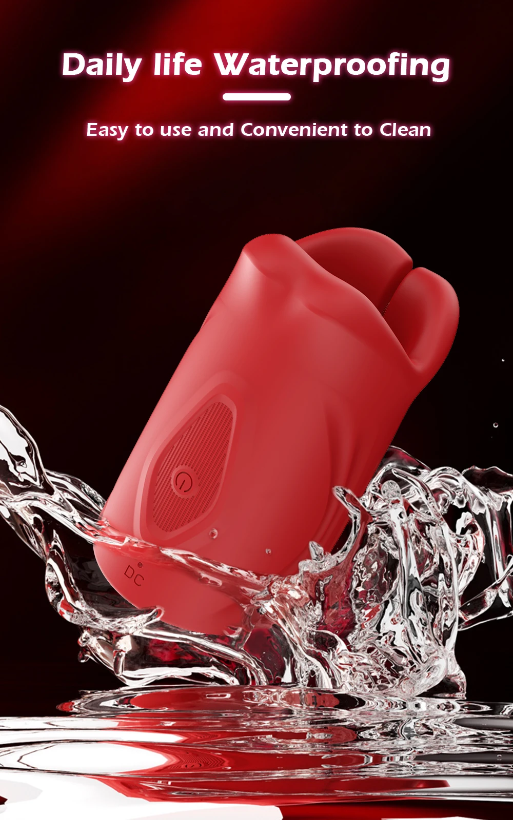 Penis Delay Trainer Vibrator for Men — 9-Mode Glans Stimulator for Stamina & Ejaculatory Control | 130-Min Battery | Waterproof | Magnetic USB Charge – AmourToy